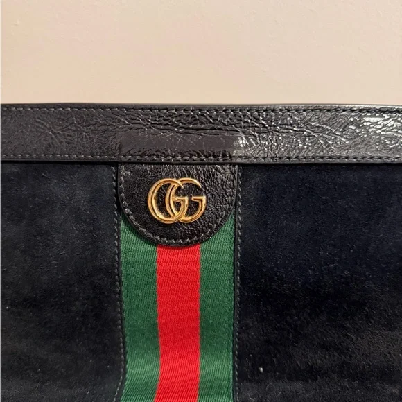 Gucci Black and Green Women's Bag - Picture 3 of 9